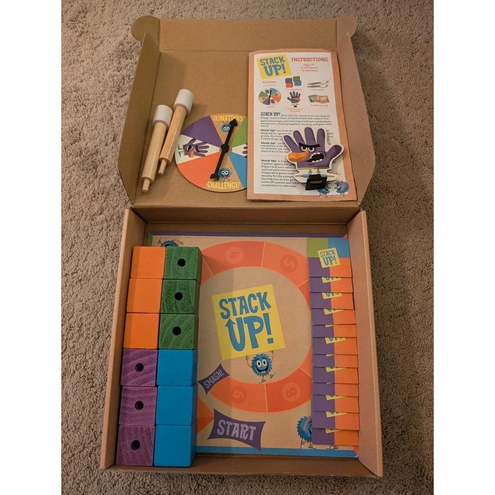 STACK UP! A Cooperative Block Game for kids